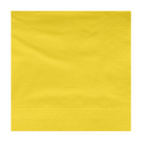 Paper Napkin Edging Yellow 40x40cm (50 Units) 