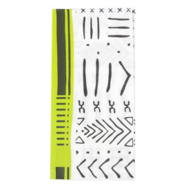 Paper Napkin Double Point "White Tribal"  1/8 40x40cm (1200 Units) 