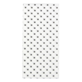 Green "Vichy" Paper Cutlery Pocket Napkin 40x40cm (960 Units)