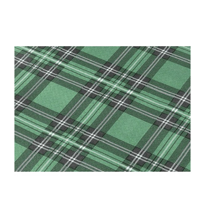 Pre-Cut Paper Tablecloth "Edinburgh" 37g 1x1m (400 Units)  