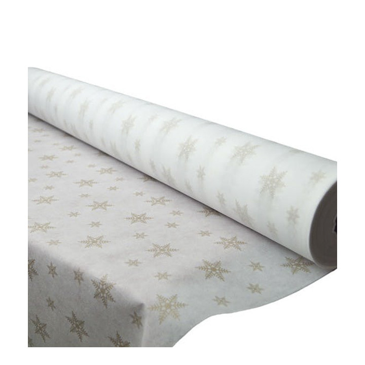 Novotex Tablecloth Roll White "Estrellas" P40cm 1,2x50m  (1 Unit)