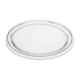 Plastic Lid PVC for Foil Flan Mold 103ml (2250 Uds)