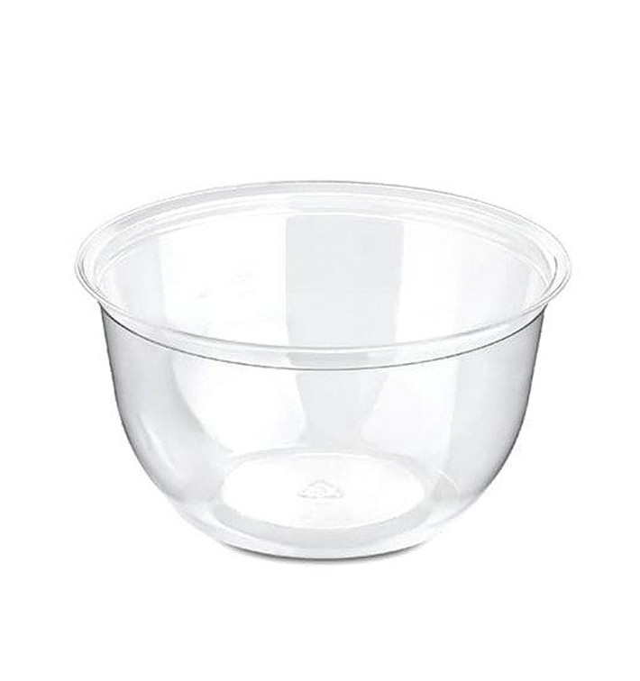 Plastic Cup PS Crystal Dessert or Ice Cream 230ml Ø9,4cm (50 Units)