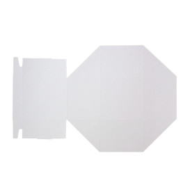 Gourmet Burger Box Kraft 13x13x13cm (25 Units)