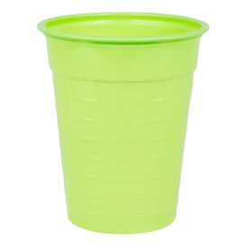 Plastic Cup PS Lime Green 200ml Ø7cm (1500 Units)