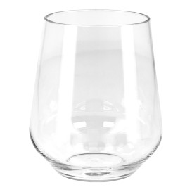Plastic Glass Tritan "Elegance" Reusable Clear 390ml  (1 Unit) 