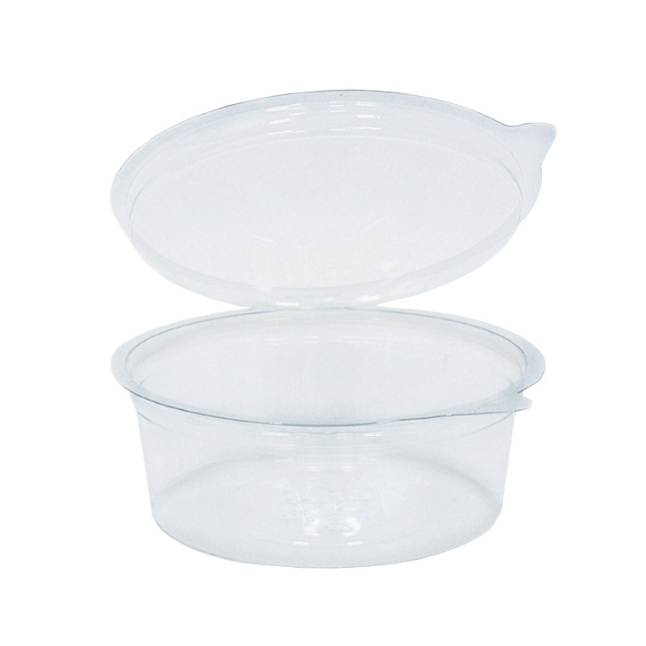 Plastic Container APET Round shape Transparente 250ml Ø12cm (40 Units) 