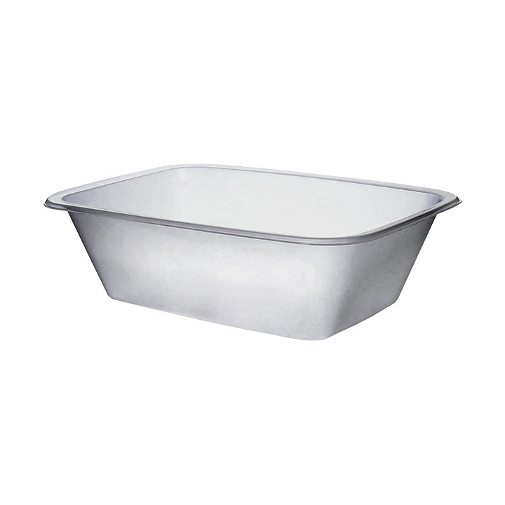 Plastic Tray PP Heat Sealable GS 1/8 15,4x11x5cm (50 Units) 