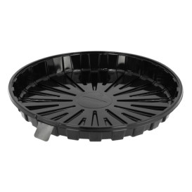 Cake Container APET Black Ø21,5cm (45 Units)