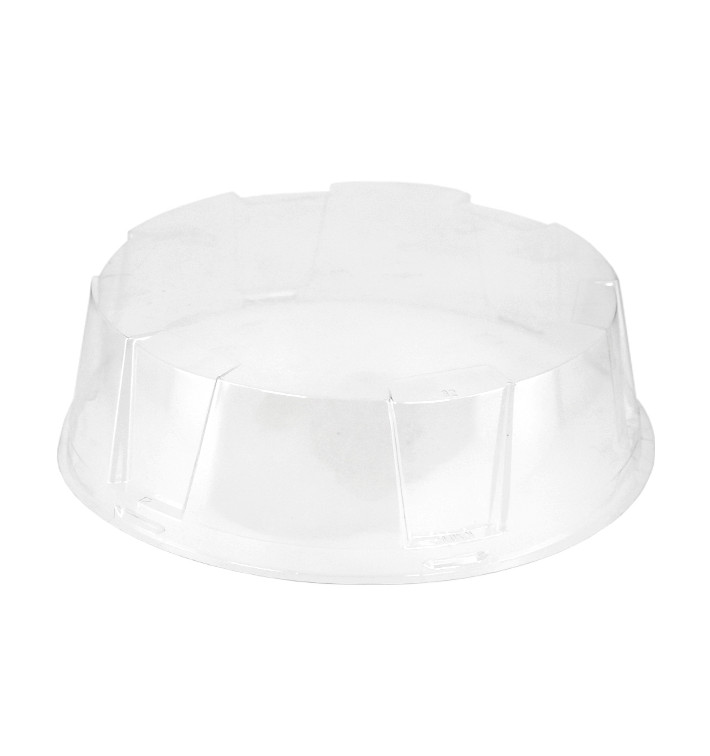 Lid for Cake Container APET Ø24x6cm (160 Units)