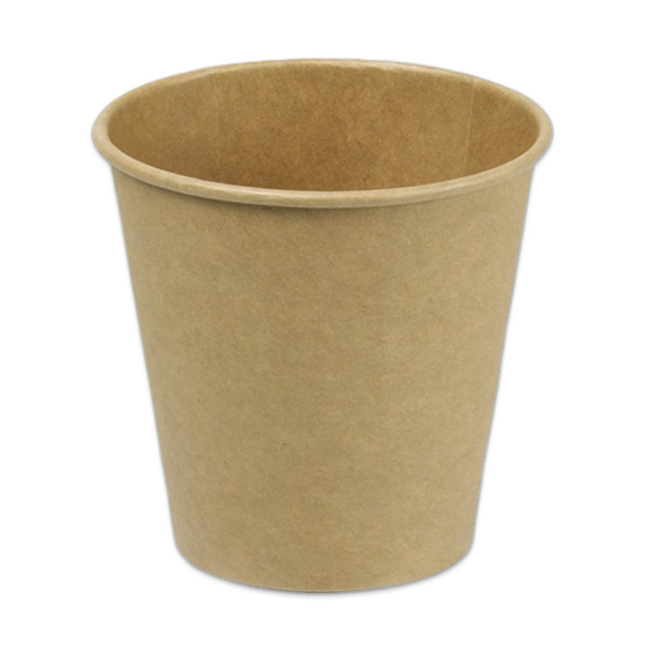 Paper Cup 3 Oz/100ml Kraft-Kraft Ø5,8cm (50 Units) 
