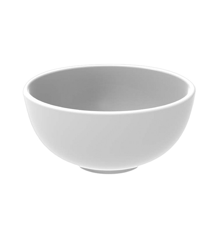 Tasting Plastic Bowl Durable SAN "Classic" White 120ml (72 Units) 