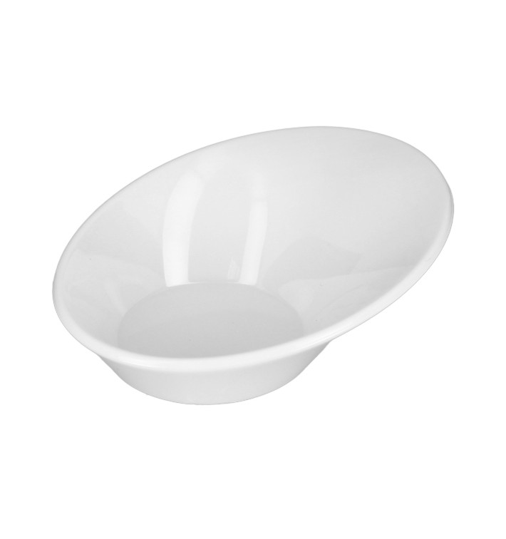 Tasting Plastic Bowl Durable SAN "Sodo" White 40ml (108 Units) 