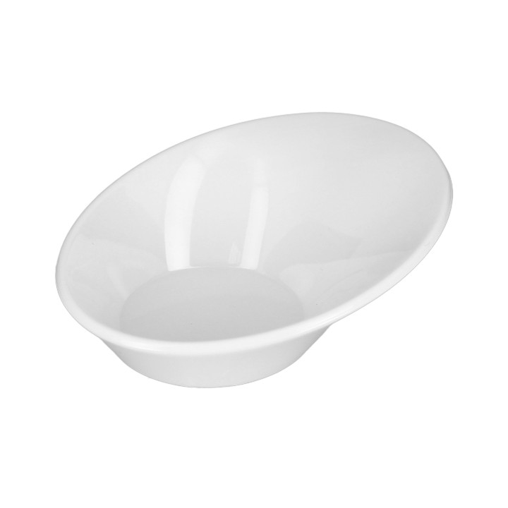 Tasting Plastic Bowl Durable SAN "Sodo" White 40ml (108 Units) 