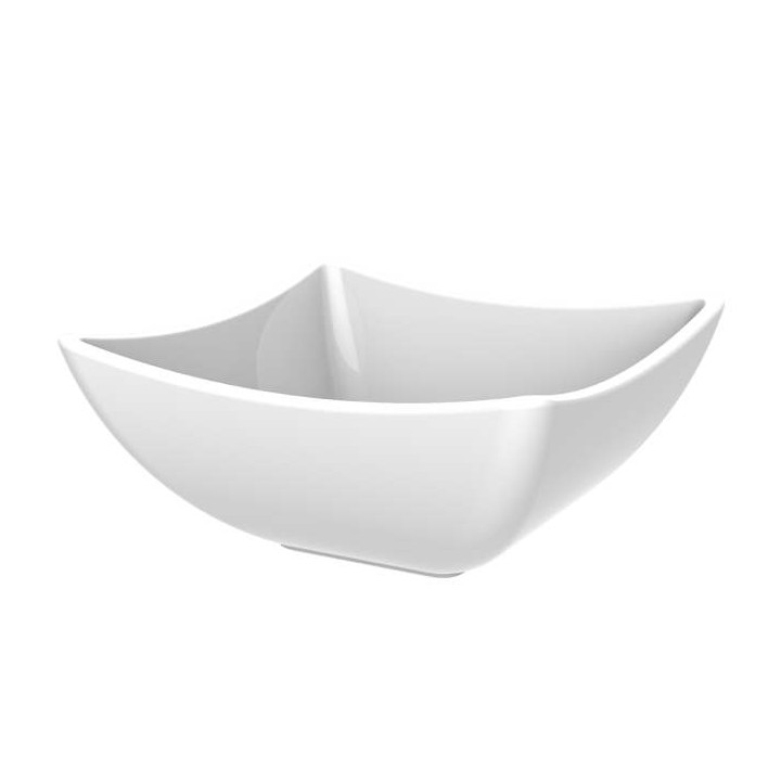 SAN "Quadrata" Durable Tasting Bowl White 95ml (72 Units) 