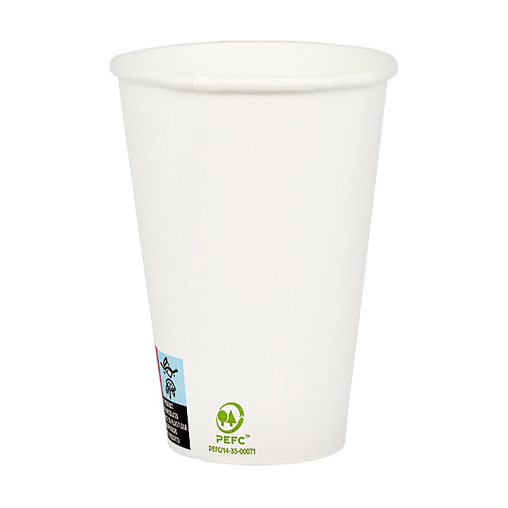Paper Cup White 12Oz/385ml Ø9,0cm (1000 Units)
