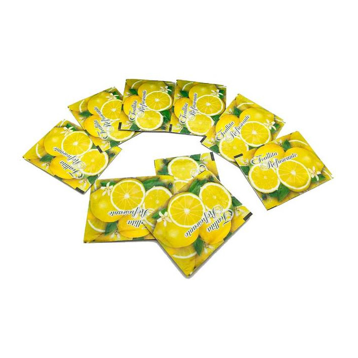 Lemon Refreshing Wipes "Lemons" motif (2500 Units)