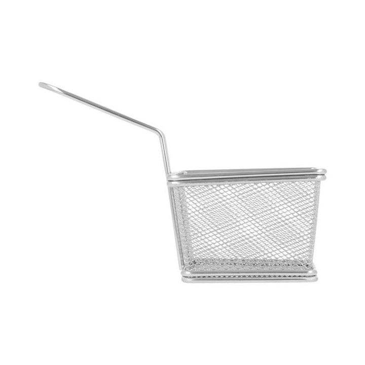 Serving Mini Fryer Container Steel 10x9x6cm (1 Unit) 