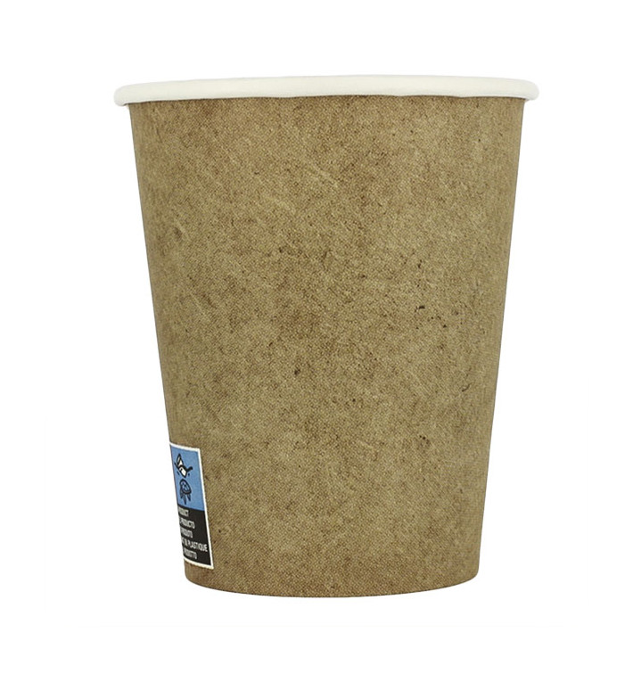 Paper Cup Kraft 9Oz/280 ml Ø8,0cm (50 Units) 