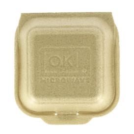 XPP Burger Boxes Take-Away Cream 15x15x7cm (125 Units)