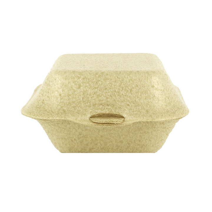 XPP Burger Boxes Take-Away Cream 13,5x13,5x7cm (100 Units)