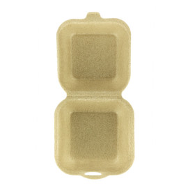 XPP Burger Boxes Take-Away Cream 13,5x13,5x7cm (500 Units)