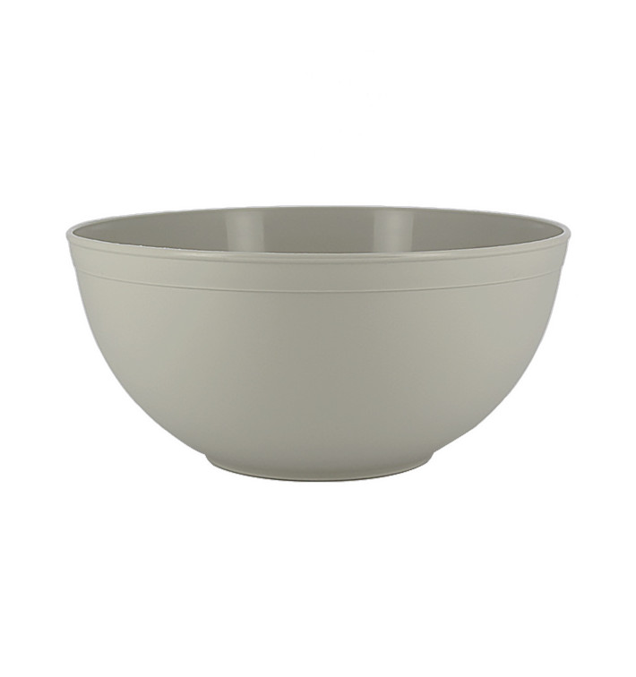 Bowl Reusable Durable PP Mineral Grey 2l Ø20cm (1 Unit)