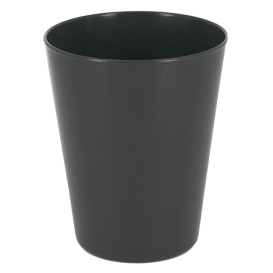 Reusable Cup Durable PP Mineral Anthracite 330ml (12 Units)