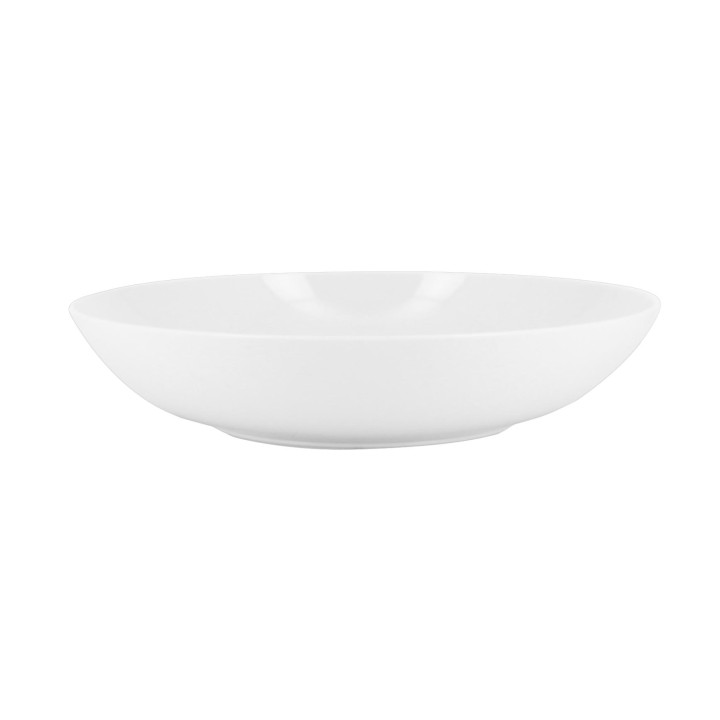 Reusable Plate Durable CPET Stoven White Ø19cm (54 Units)