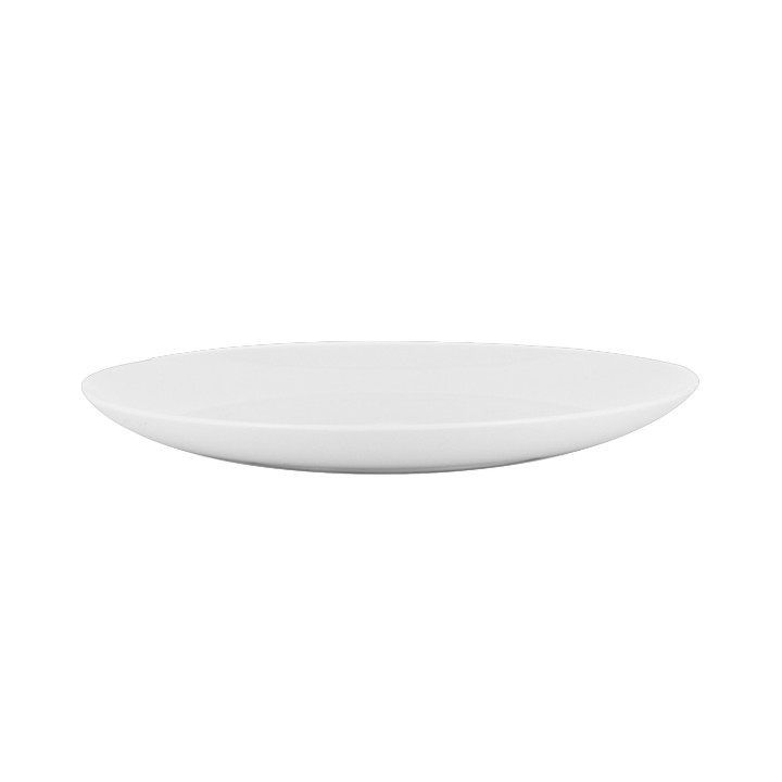 Reusable Plate Durable CPET Stoven White Ø22,5cm (6 Units)