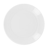 Reusable Plate Durable CPET Stoven White Ø22,5cm (6 Units)