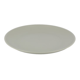 Reusable Plate Durable Mineral-Filled PP Grey Ø23,5cm (12 Units)