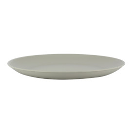 Reusable Plate Durable Mineral-Filled PP Grey Ø23,5cm (12 Units)
