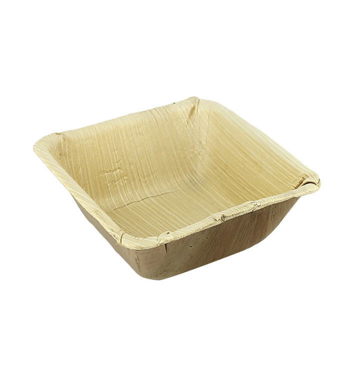 Palm Leaf Bowl 13x13x5cm (10 Units) 