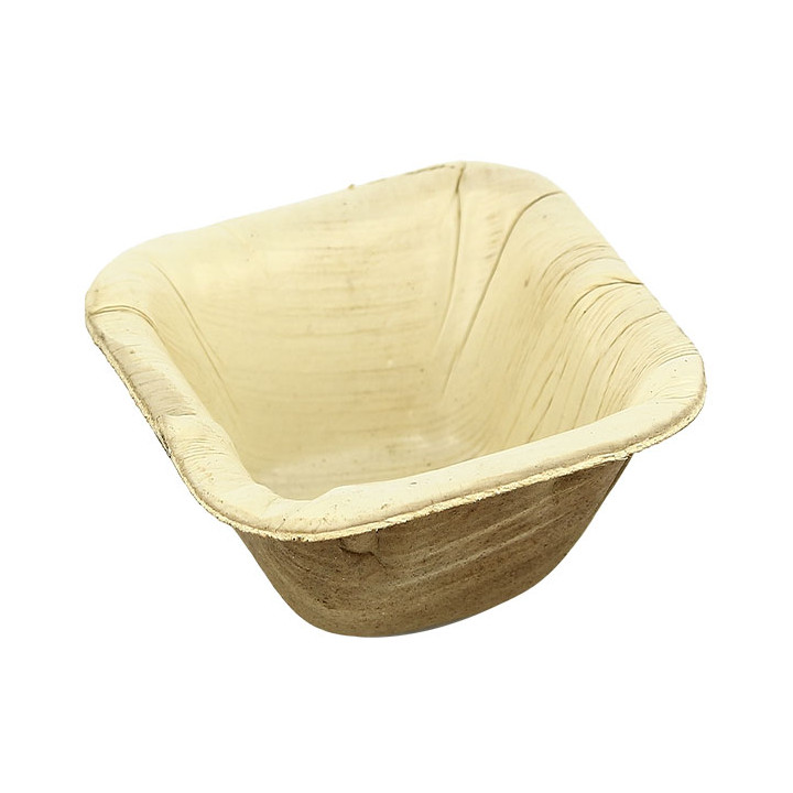 Palm Leaf Mini Bowl 6,3x6,3cm (300 Units)