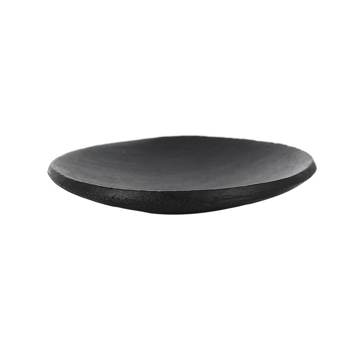 Bamboo Tasting Plate Black Ø6cm (24 Units) 