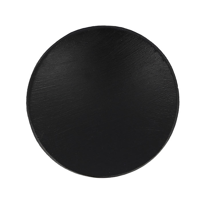 Bamboo Tasting Plate Black Ø6cm (144 Units)