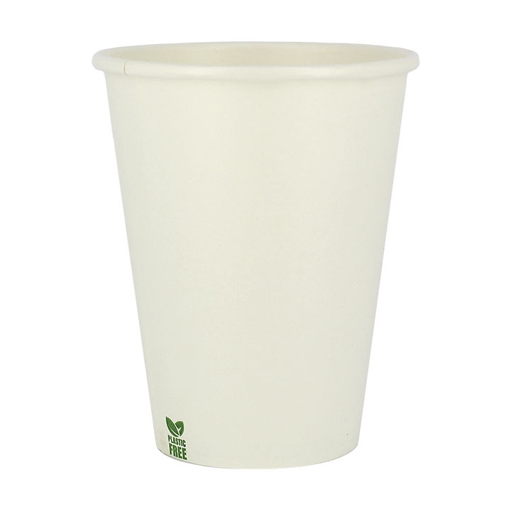 Plastic-Free Paper Cup 14 Oz/420ml White Ø9cm (1.000 Units)