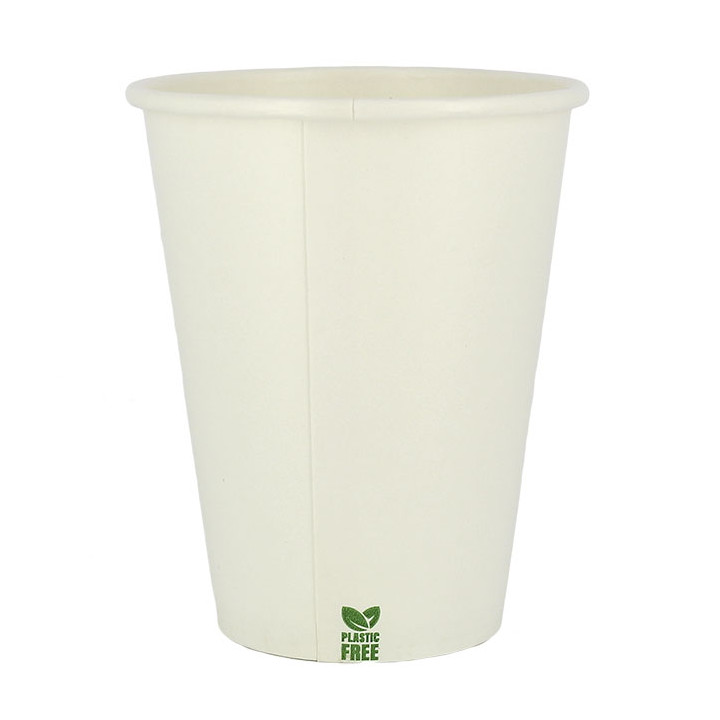 Plastic-Free Paper Cup 14 Oz/420ml White Ø9cm (1.000 Units)