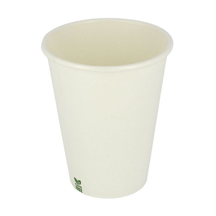 Plastic-Free Paper Cup 14 Oz/420ml White Ø9cm (1.000 Units)