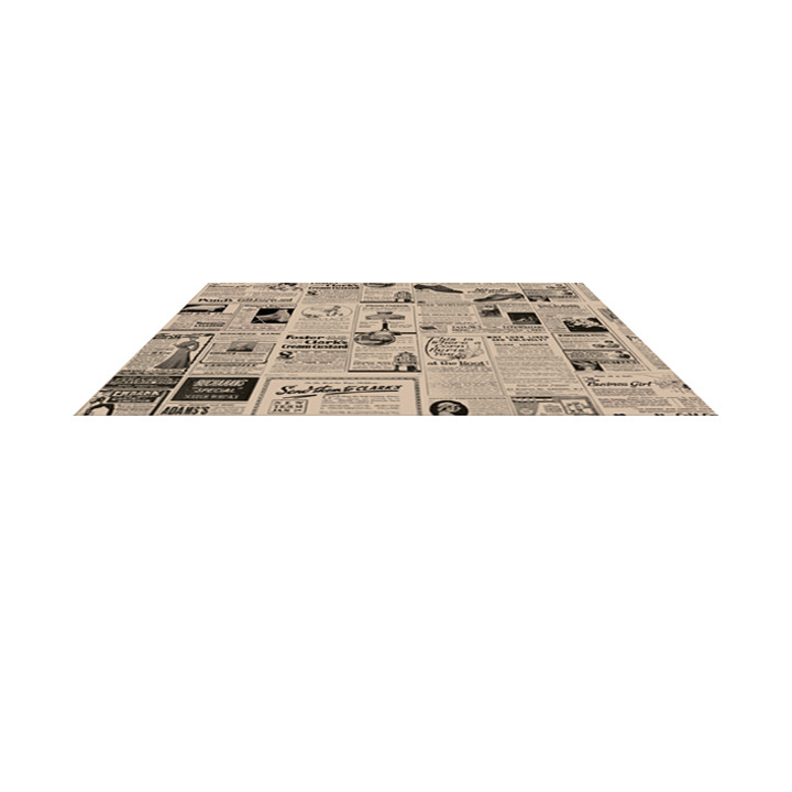 Paper Food Wrap Grease-Proof "Times" Kraft 28x34cm (1000 Units) 