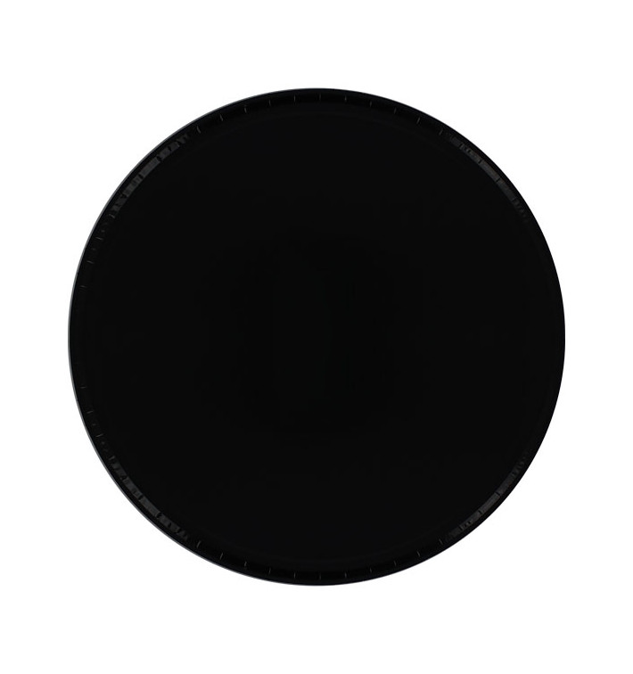 Paper Plate Pizza PET Layered Black 30cm (100 Units)  