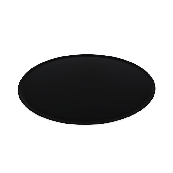 Paper Plate Pizza PET Layered Black 30cm (100 Units)  