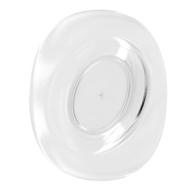 Tasting Plastic Plate Durable SAN "Ellipse" Clear 10ml (96 Units)