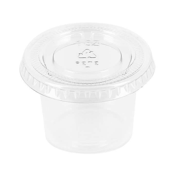 Lid for Sauce Jar PET Trans. 30ml (2500 Units)