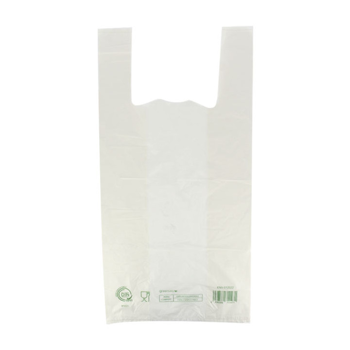 Plastic T-Shirt Bag Home Compost “Classic” 40x50cm (1.000 Units)