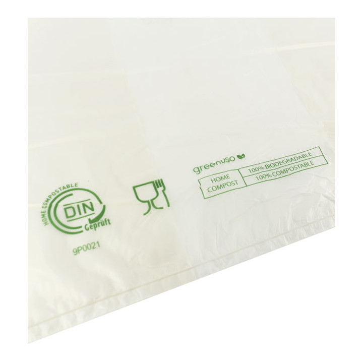 Plastic T-Shirt Bag Home Compost “Classic” 40x50cm (1.000 Units)