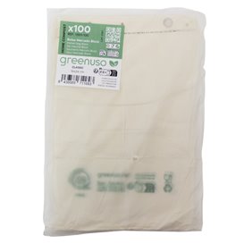 Plastic Bag Home Compost “Be Eco!” 16x24cm (100 Units)