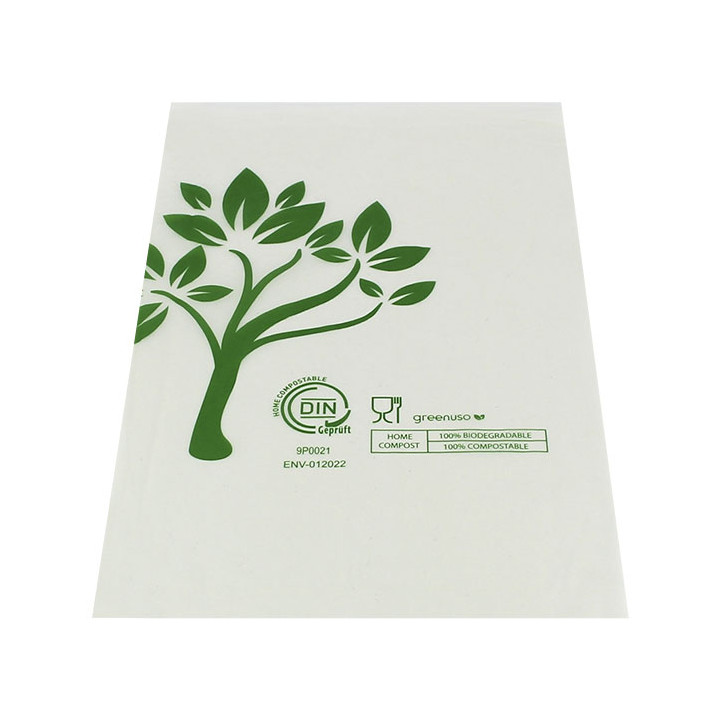 Plastic Bag Home Compost “Be Eco!” 16x24cm (100 Units)