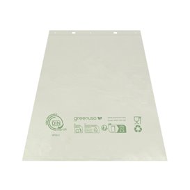 Plastic Bag Home Compost “Be Eco!” 16x24cm (100 Units)